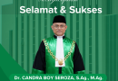 Ucapan Selamat atas Pelantikan KPTA Pontianak